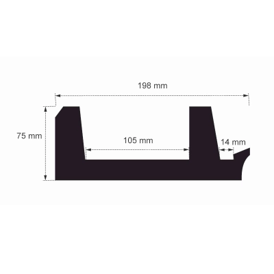 10 Meter Profil LED für indirekte Beleuchtung Wand OL-46